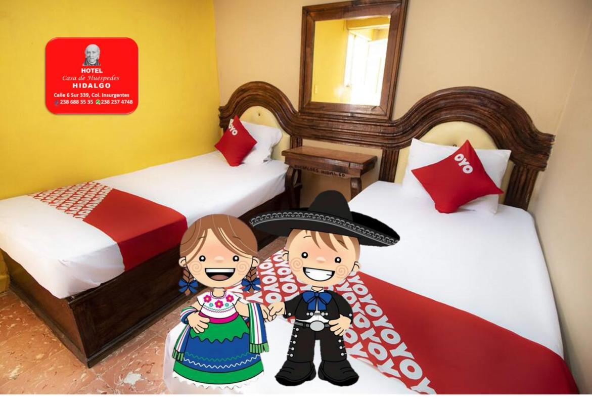 Hotel Casa De Huespedes Hidalgo Tehuacán エクステリア 写真